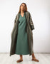 Long quilted dress
